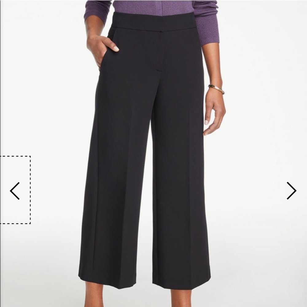 Wide Leg Crop Trouser